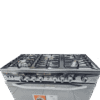 deko cooker 60 steel 5 طباخ ديكو 60*90 ستيل