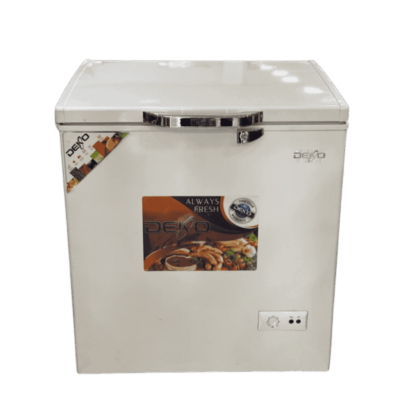 deko freezer 8feet white 2 مجمدة ديكو 8 قدم 220 ابيض