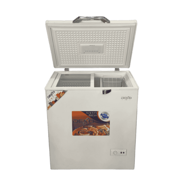 deko freezer 8feet white 3 مجمدة ديكو 8 قدم 220 ابيض