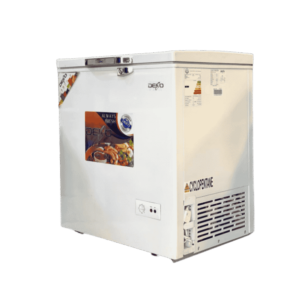 deko freezer 8feet white 4 مجمدة ديكو 8 قدم 220 ابيض