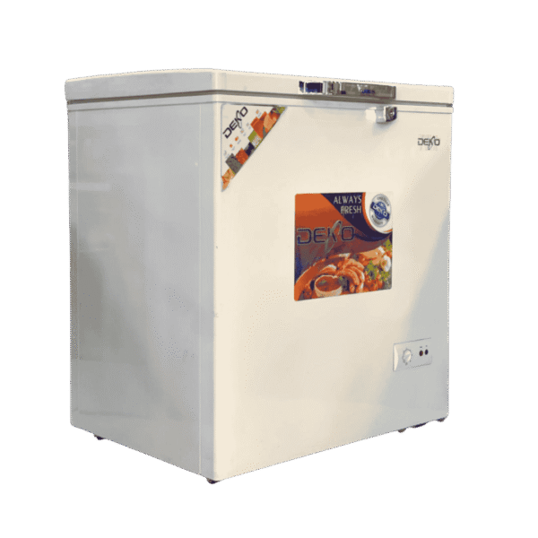 deko freezer 8feet white 5 مجمدة ديكو 8 قدم 220 ابيض