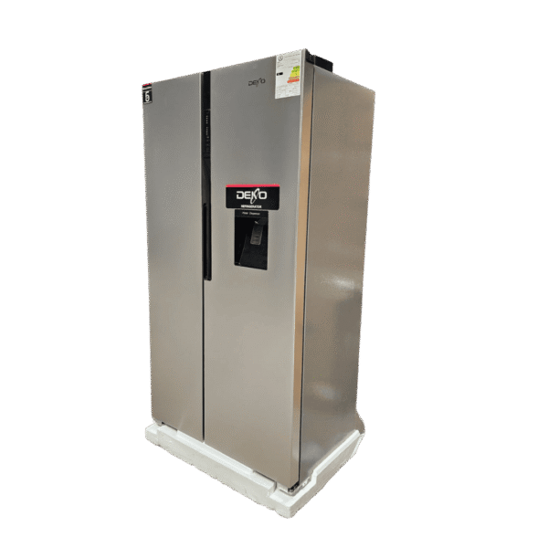 deko refrigerator double door 2 ثلاجة ديكو سايد باي سايد 720 ستيل