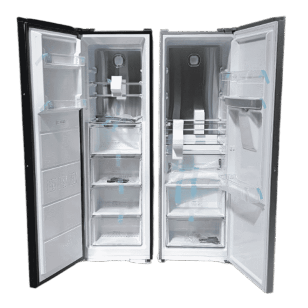 deko refrigerator twins 2 ثلاجة ديكو تؤم ستيل (ثلاجة + فريزر عمودي)