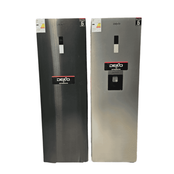 deko refrigerator twins ثلاجة ديكو تؤم ستيل (ثلاجة + فريزر عمودي)