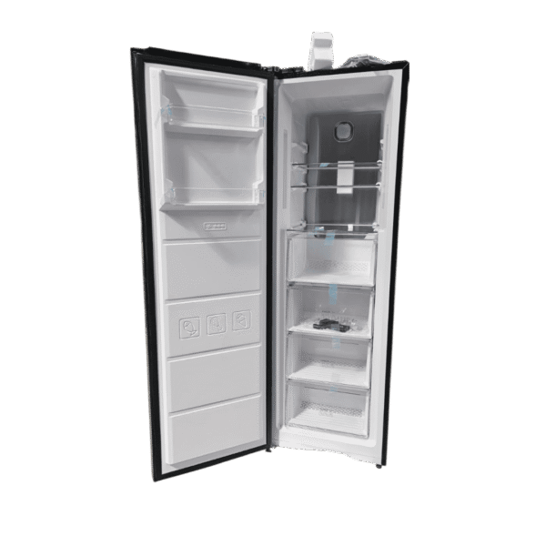 deko refrigerator twins 8 ثلاجة ديكو تؤم ستيل (ثلاجة + فريزر عمودي)