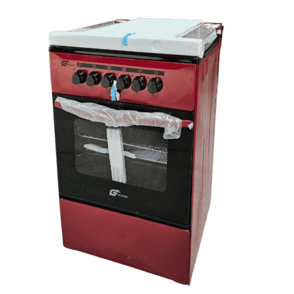 golden cooker 50 red 3 طباخ كولدن 50*50 احمر