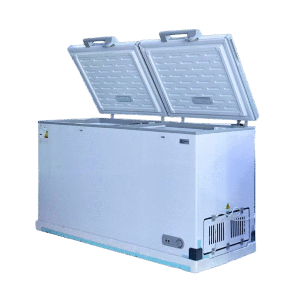 golden freezer 18 foot double door (1) مجمدة كولدن 18 قدم 2 باب ابيض