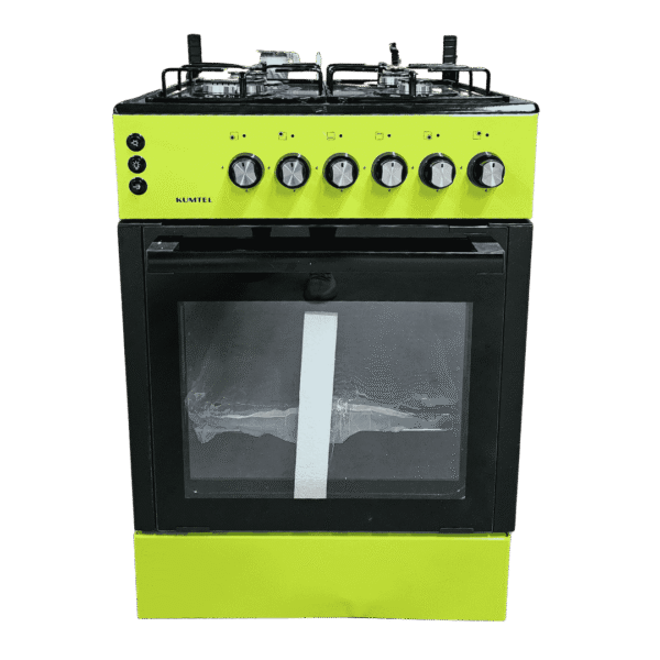 kumtel cooker 60 green طباخ كومتل 60*60 اخضر