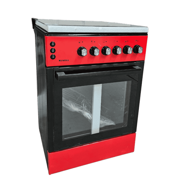 kumtel cooker 60 red 2 طباخ كومتل 60*60 احمر