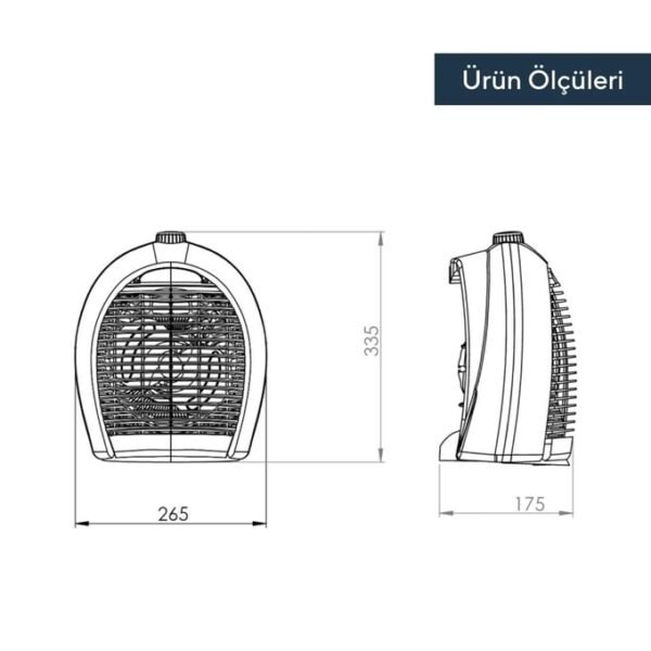 kumtel fan heater 5 هيتر كومتل مروحة 6331