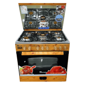 unionaire 80 wooden طباخ يونين اير 60*80 خشب سطح ستيل