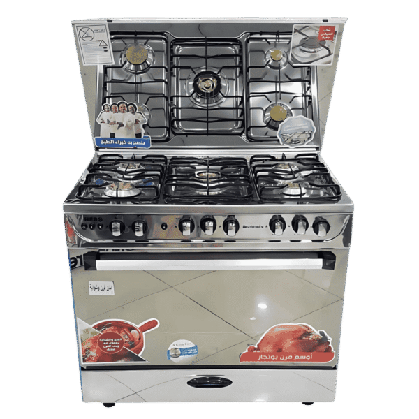 unionaire 90 hero طباخ يونين اير 60*90 ستيل هيرو