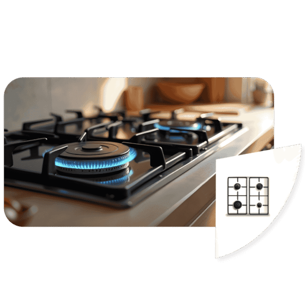 unionaire built in glass cooker 4eyes 2 طباخ يونين اير 5 عين بلتن زجاج